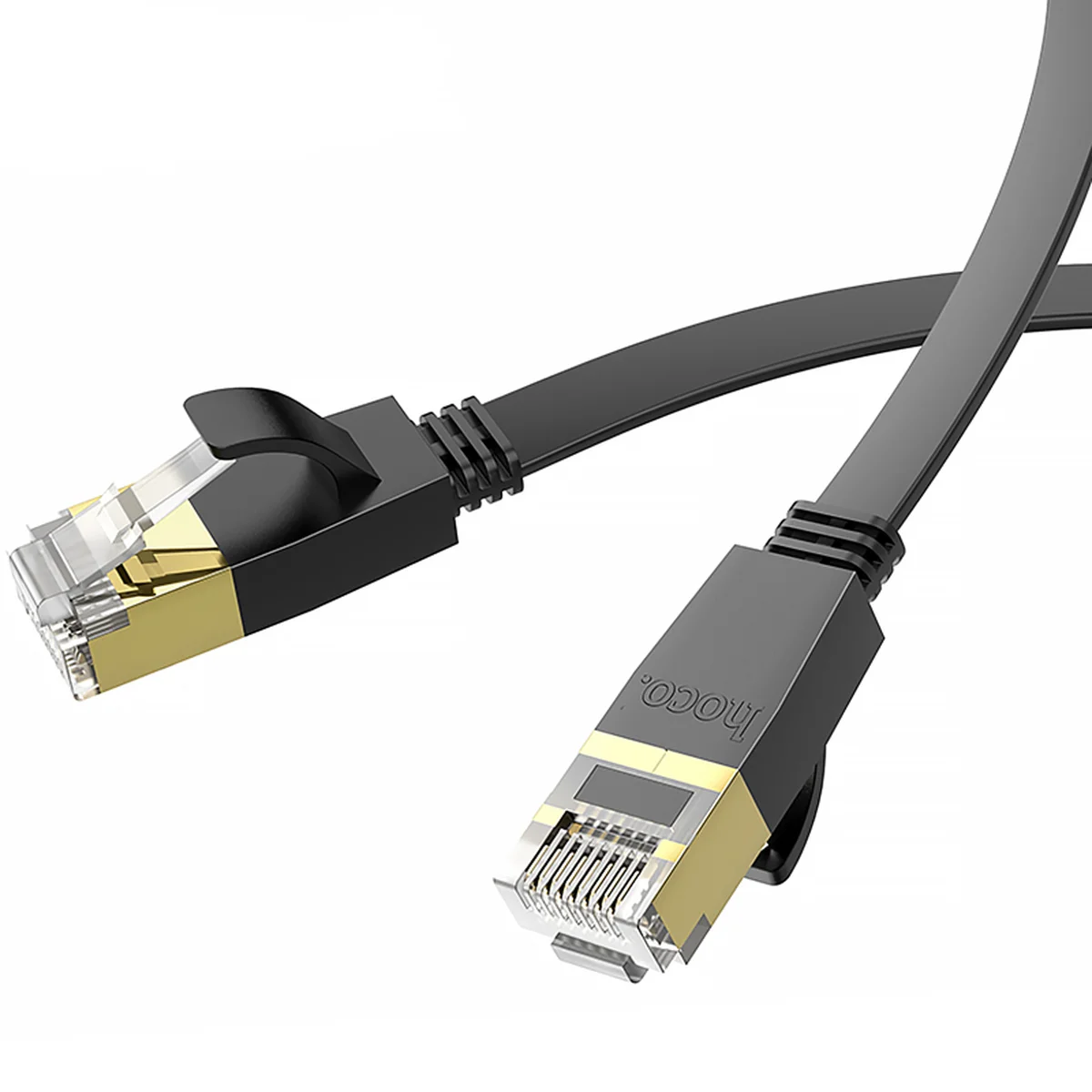 Кабель (патч-корд) Hoco US07 General Category 6 Gigabit (3m) Black