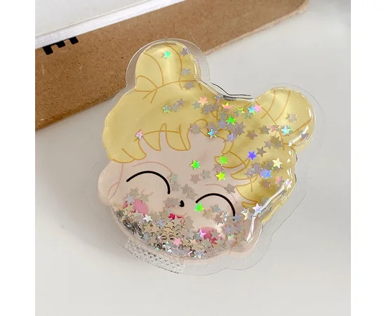 Держатель для телефона круглый (liquid shine) Сейлормун