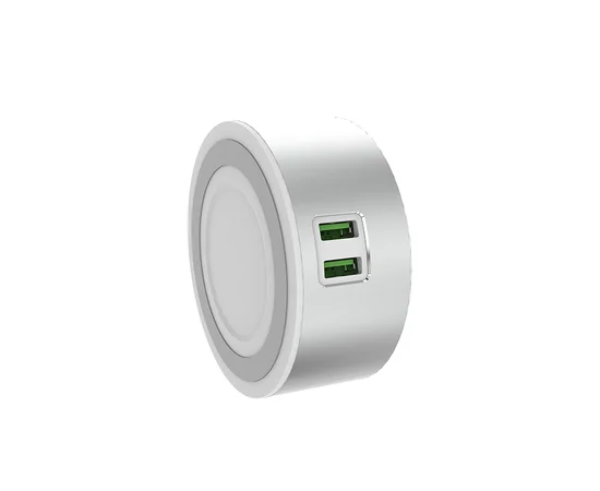 Led Лампа LDNIO A2208 (2.4W) (+2 USB) Серебряный