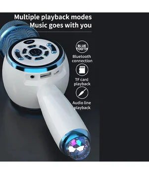 Караоке Микрофон-колонка DS810 Blue Караоке Микрофон-колонка DS810 Blue