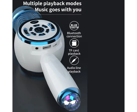 Караоке Мікрофон-колонка DS810 Blue