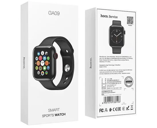 Смарт-часы Hoco Smart Sports Watch GA09 Черный