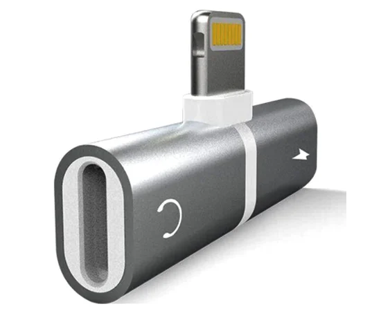 Переходник "Metal Short" Double Lightning Ty-5006 Сталь