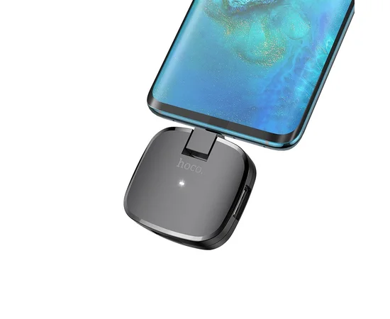 Переходник HUB Hoco HB11 Type-C to 3 USB Черный