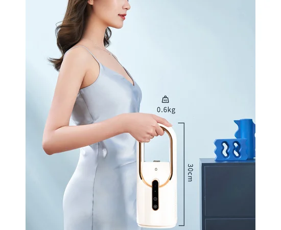 Настільний вентилятор F6 2in1 з зволожувачем повітря 2200mAh White