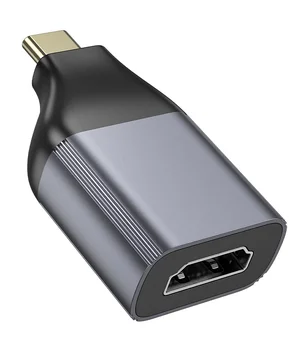 Перехідник Hoco UA33 Type-C to HDTV Metal grey