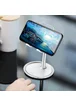 Держатель-подставка USAMS US-ZJ048 Mobile Phone Desktop Holder Серебряный