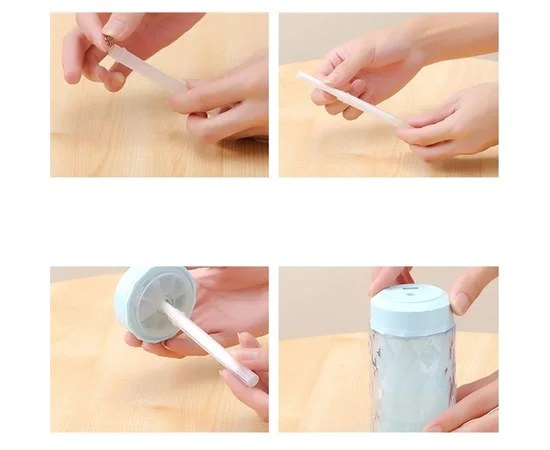 Увлажнитель воздуха Color Diamond c LED подсветкой (lamp+fan) Голубой