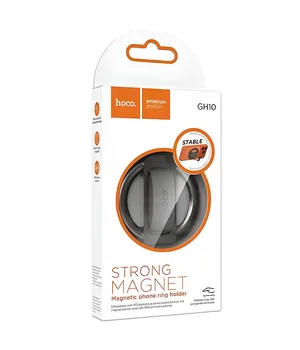 Магнітний тримач Hoco GH10 Magic Metal grey