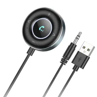 Bluetooth аудио ресивер BOROFONE BC58 Gamble (USB+Jack 3,5mm) Metal gray