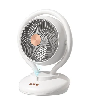 Настольный вентилятор F12 с отрицательной ионизацией 6000mAh White Настольный вентилятор F12 с отрицательной ионизацией 6000mAh White