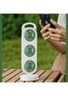 Настольный вентилятор Three Head Fan 1200 mAh Green