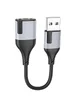 Переходник Borofone BV19 Creator 2in1 USB to 3.5mm Black