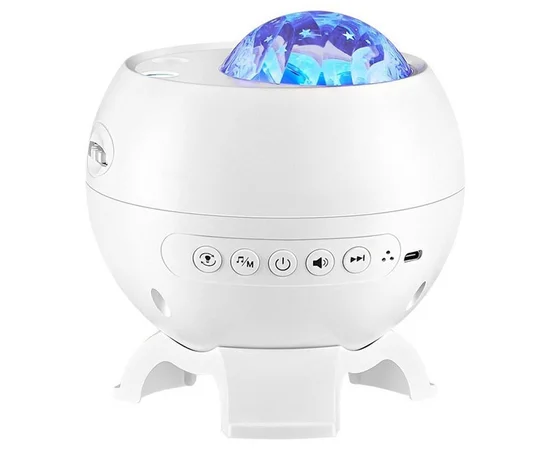 Проектор-нічник Magic Star E12B 2400 mAh White