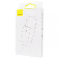 Переходник HUB Baseus Lite Series 5in1 (Type-C to HDMI + 3xUSB 3.0 + PD) (WKQX04) Черный