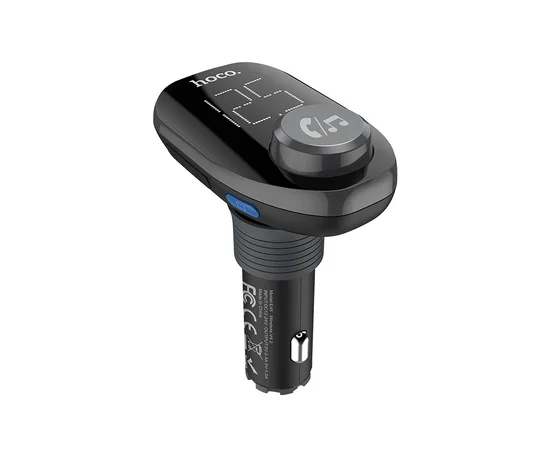 FM модулятор HOCO E45 Черный