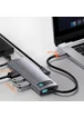 Перехідник HUB Baseus Metal Gleam Series 7-in-1 Multifunctional (WKWG020113) Сірий