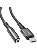 Перехідник Acefast C1-07 USB-C to 3.5mm aluminum alloy Black