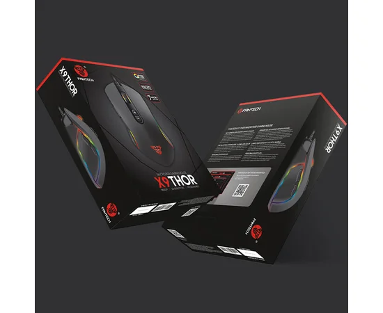 Мышь Fantech X9 USB Черный