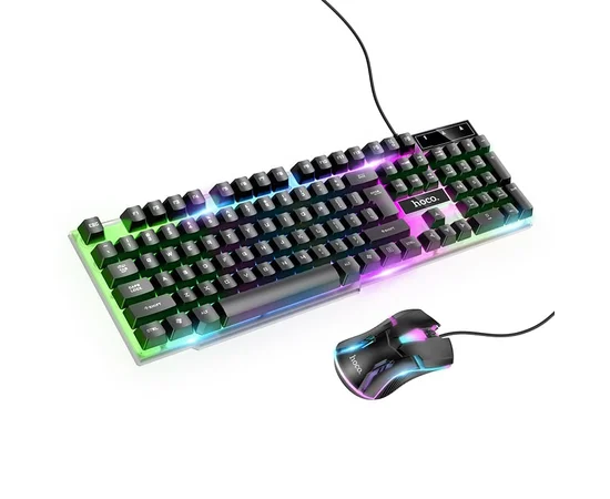 Игровая клавиатура + мышь Hoco GM11 Черный