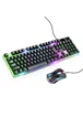 Игровая клавиатура + мышь Hoco GM11 Черный