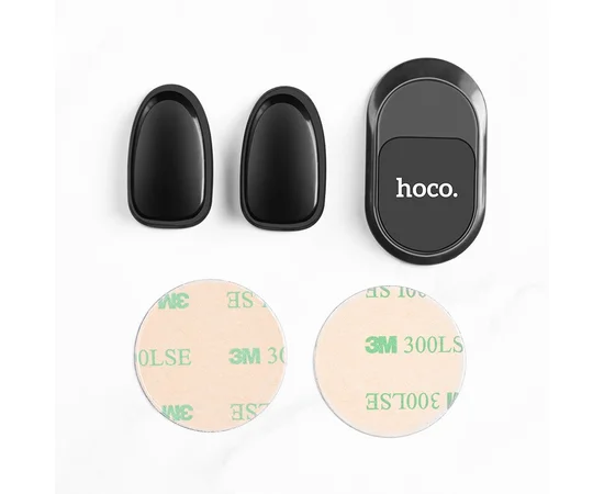 Универсальный держатель Hoco PH19 крючок Черный