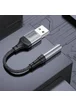 Переходник Hoco LS36 Fresh USB to 3,5 AUX Black