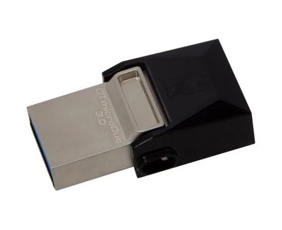 Флеш накопитель USB 3.0 Kingston DTMicro USB 3.1/3.0 Type-A 64GB Черный