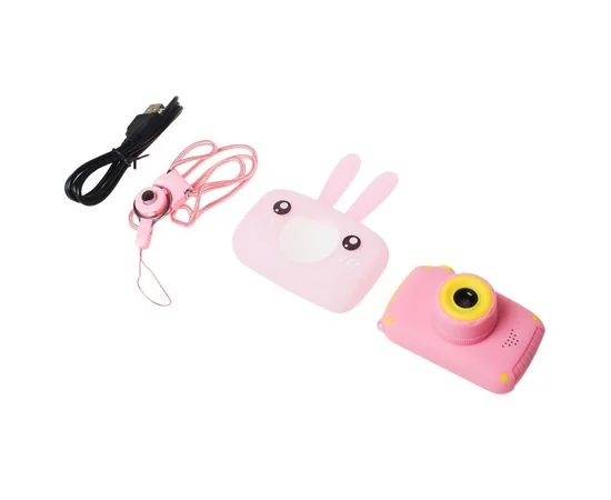 Детская фотокамера Baby Photo Camera Rabbit Розовый