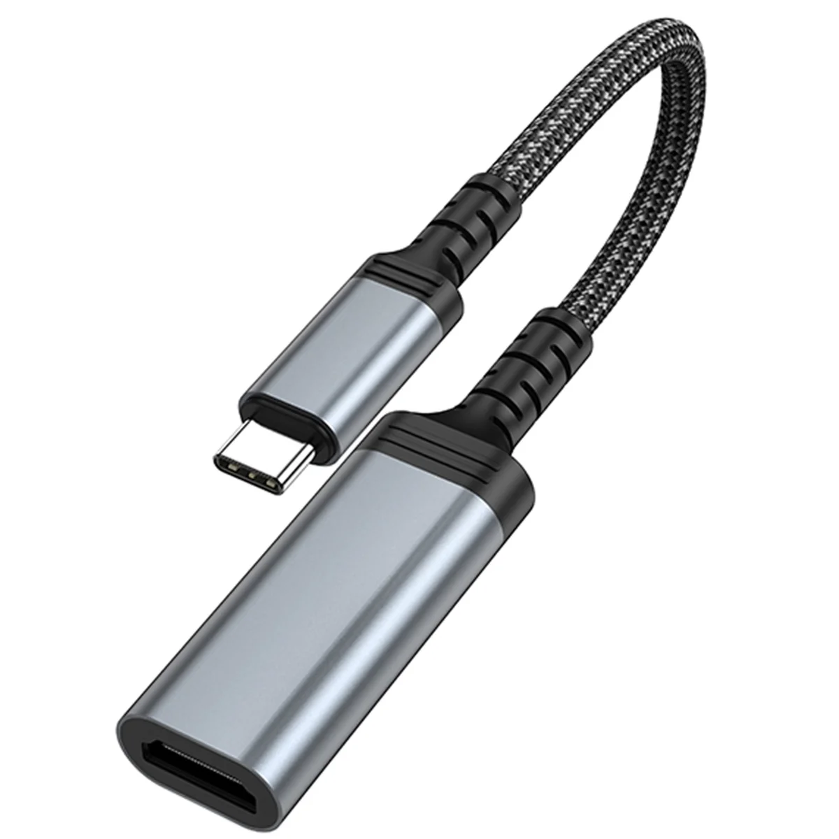 Переходник Hoco UA43A Type-C to HDTV (0.2m) Metal gray