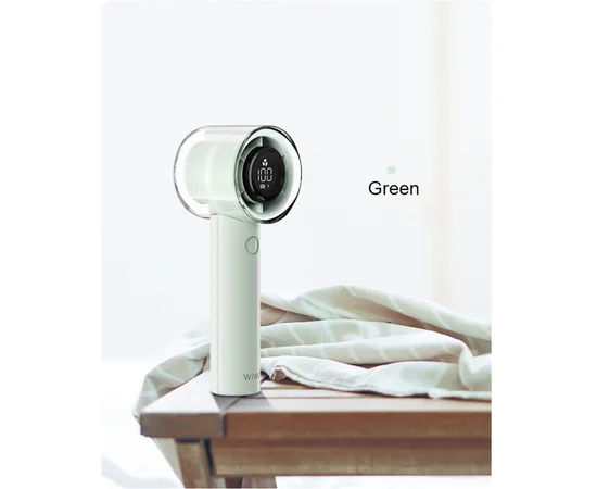 Портативный вентилятор с дисплеем WIWU WI-FS010 Green