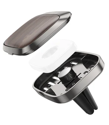 Ароматизатор до машини Hoco ZP8 Spread Metal gray