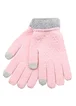 Перчатки сенсорные Lovely Series Розовый