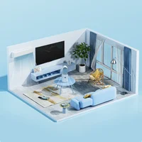 Настольный вентилятор F8 3in1 с Bluetooth-динамиком и ночником 4000mAh White