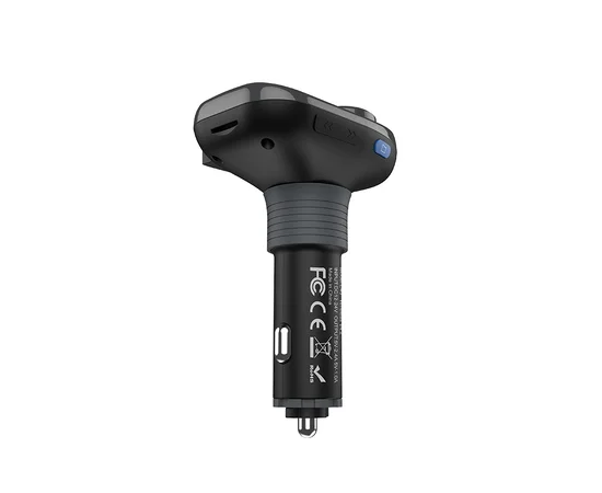 FM модулятор HOCO E45 Черный