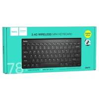 Клавиатура беспроводная Hoco GM70 Dragon mini 2.4G (Ukrainian Version) Black