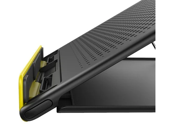 Подставка для ноутбука Baseus Let''s go Mesh Серый / Желтый