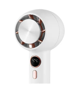 Портативный вентилятор YL007 with Display с подставкой для телефона 2000mAh White Портативный вентилятор YL007 with Display с подставкой для телефона 2000mAh White