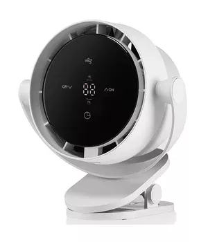 Настольный вентилятор F7 с зажимом 4000mAh White