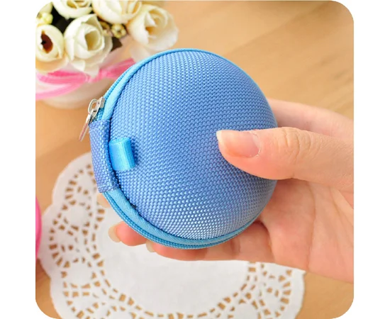 Чохол для навушників (коло) Блакитний