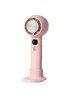 Портативный вентилятор YL007 with Display с подставкой для телефона 2000mAh Pink
