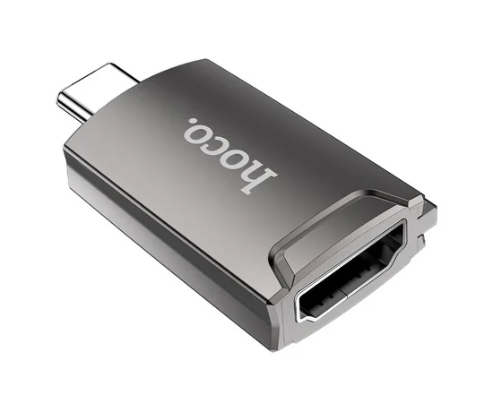 Переходник Hoco UA19 Type-C to HDMI Серый