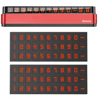 Паркувальна карта Baseus Moonlight Box Series Temporary Червоний