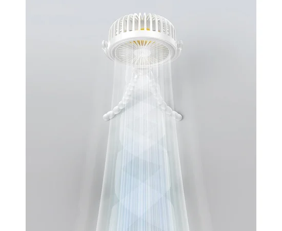 Портативний вентилятор Usams ZB289 Baby Stroller fan 2000mAh White