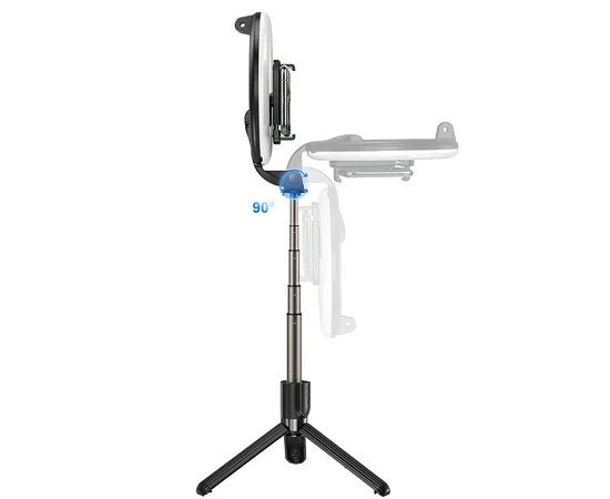 Кольцевая лампа с держателем Hoco LV03 Черный