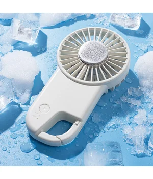 Портативный вентилятор SQT-BF2 с карабином 1800mAh White
