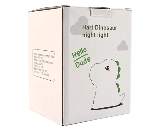 Ночник Dinosaur A27 with Remote control 1200 mAh White