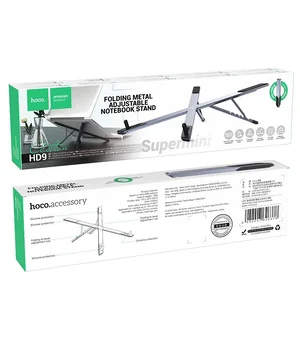 Подставка для ноутбука Hoco HD9 Metal gray