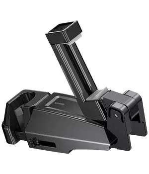 Автодержатель Baseus Backseat Vehicle Phone Hook, + крюк-вешалка Black