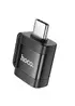 Переходник Hoco UA31C OTG Type-C male to USB female Black